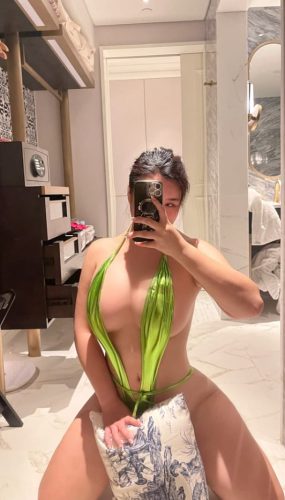 【微-密】水蜜桃米米-皮裙吊带袜 [86P-717M]